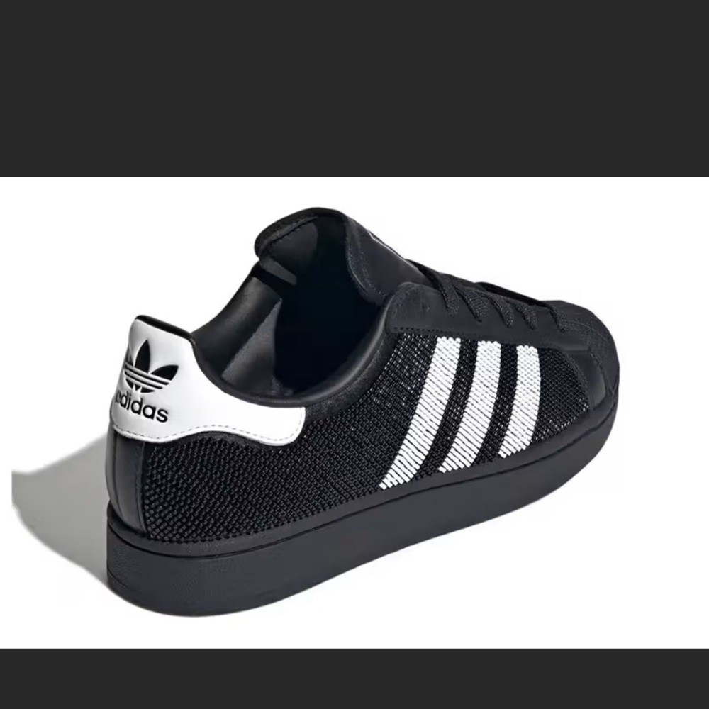 adidas Black & White Classic Limited Edition Beaded Sneakers - Picture 11 of 14